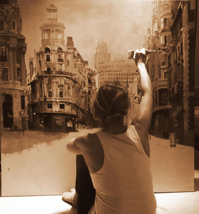 pintura realistas de Carmen Mansilla